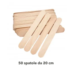 Spatole monouso in legno da 20 cm Roial