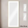 specchiera led touch da parrucchiere 170 x 70 cm