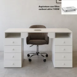 tavolo manicure con aspiratore pro71 filtro hepa 100W