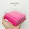 PORTA PUNTE PER FRESA MANICURE ROSA FUXIA