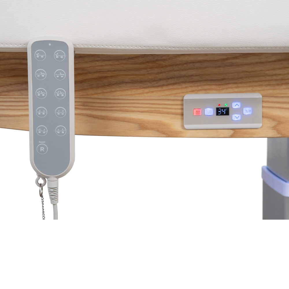 Lettino elettrico 4 motori con riscaldamento per centro estetico massaggi spa Troch Smart Weelko - immagine 3