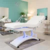 lettino elettrico bianco tal per centro estetico spa massaggi tal weelko tortora
