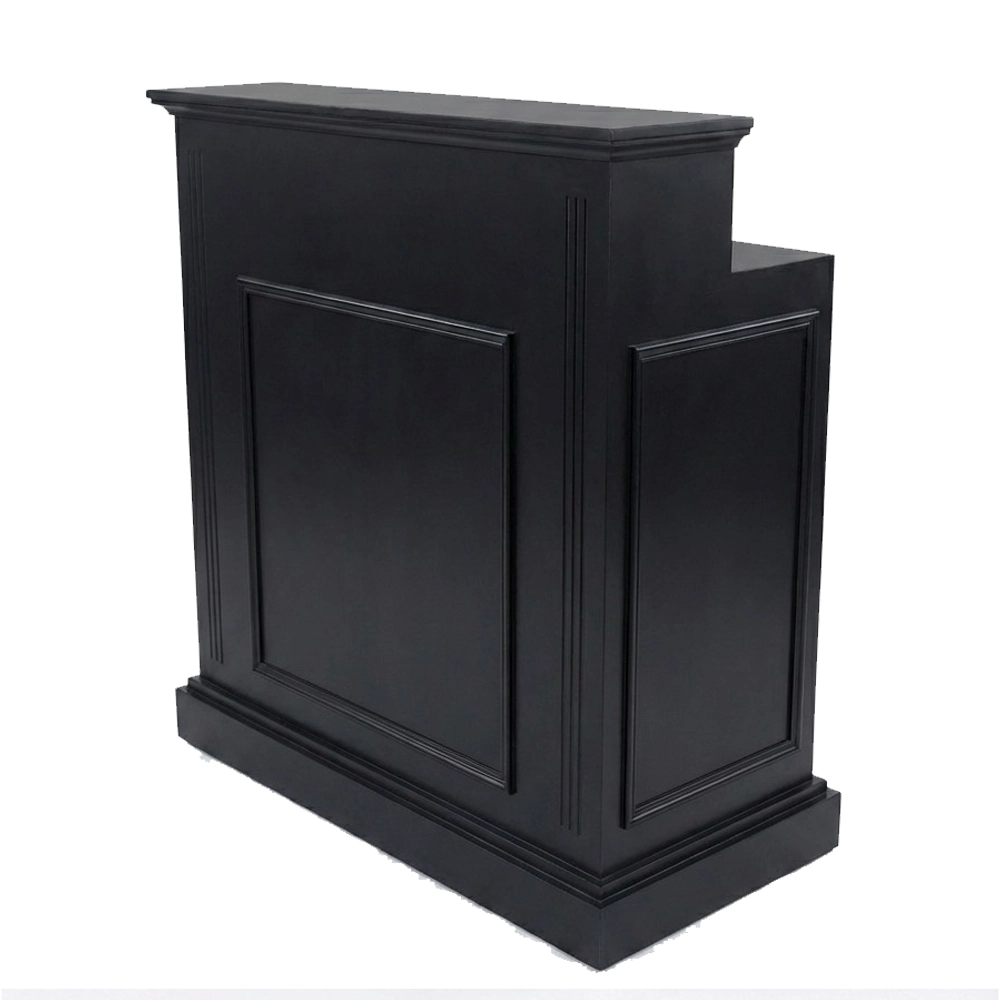 banco cassa reception ace della mudi in legno per parrucchiere barbiere