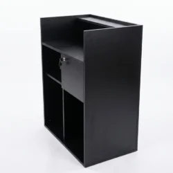 Alternative view of Banco Cassa Reception Nero per Parrucchiere e Barber Shop Mobile Reception KRAFT MUDI