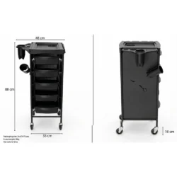 Carrello da Parrucchiere Professionale STOR MUDI con 5 Cassetti - immagine 6