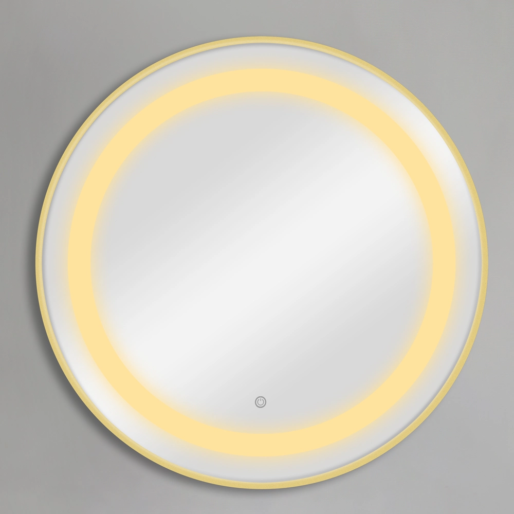 Specchio Parrucchiere Tondo con Luce LED BLISS di MUDI Specchiera Professionale Retroilluminata - immagine 3