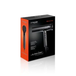 Phon STHAUER Alpha Ionic – Asciugacapelli Professionale Compatto e Potente con Tecnologia Ionica