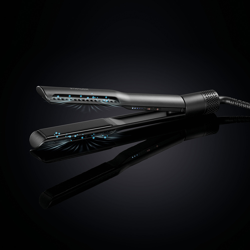 Piastra Professionale INFRARED KERATIN PRO STHAUER Infrarossi, Micro-Vibrazione e Tecnologia Ionica per Capelli Perfetti - immagine 2