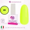 89 semipermanente giallo fluo tuttoperlestetica professionale per nail art onicotecnica