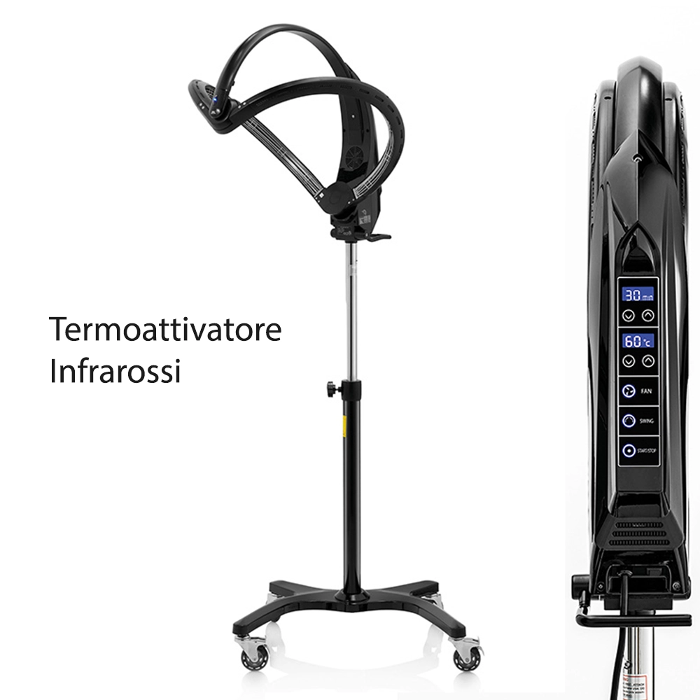 Termoattivatore Infrarossi per parrucchiere xanitalia