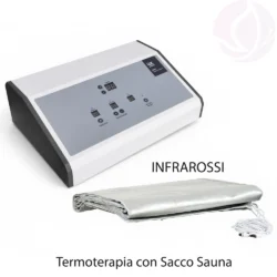 Apparecchiatura INFRAROSSI Termoterapia con Sacco Sauna Weelko F825.N Professionale