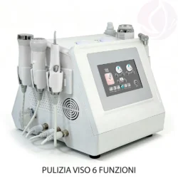 Apparecchiatura Pulizia Viso Professionale 6 in 1 Weelko WKB005.N Multifunzionale