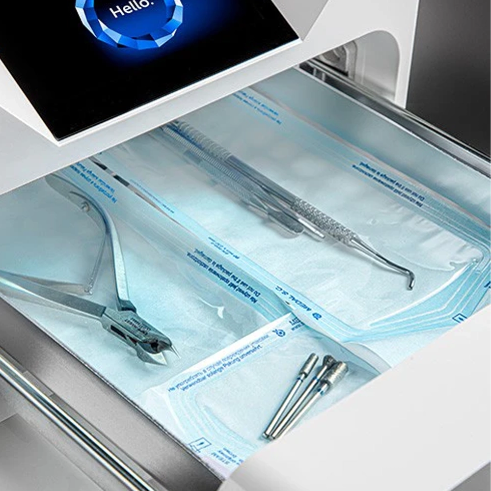 Autoclave Enbio PRO 5,3 Litri Classe B Professionale per Centro Estetico, Studio Medico, Podologo e Tattoo Studio - immagine 5