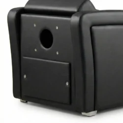Poltrona Lavatesta per Parrucchiere AQUA ELEGANCE Melcap con Alzagambe Manuale - immagine 6