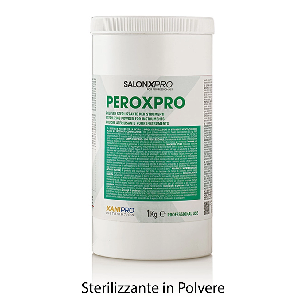 PEROXPRO 1 Kg – Sterilizzante in Polvere Professionale per Strumenti XaniPro