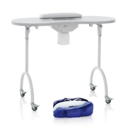 Tavolo Manicure Pieghevole con Aspiratore Portatile e Borsa Master XaniPro