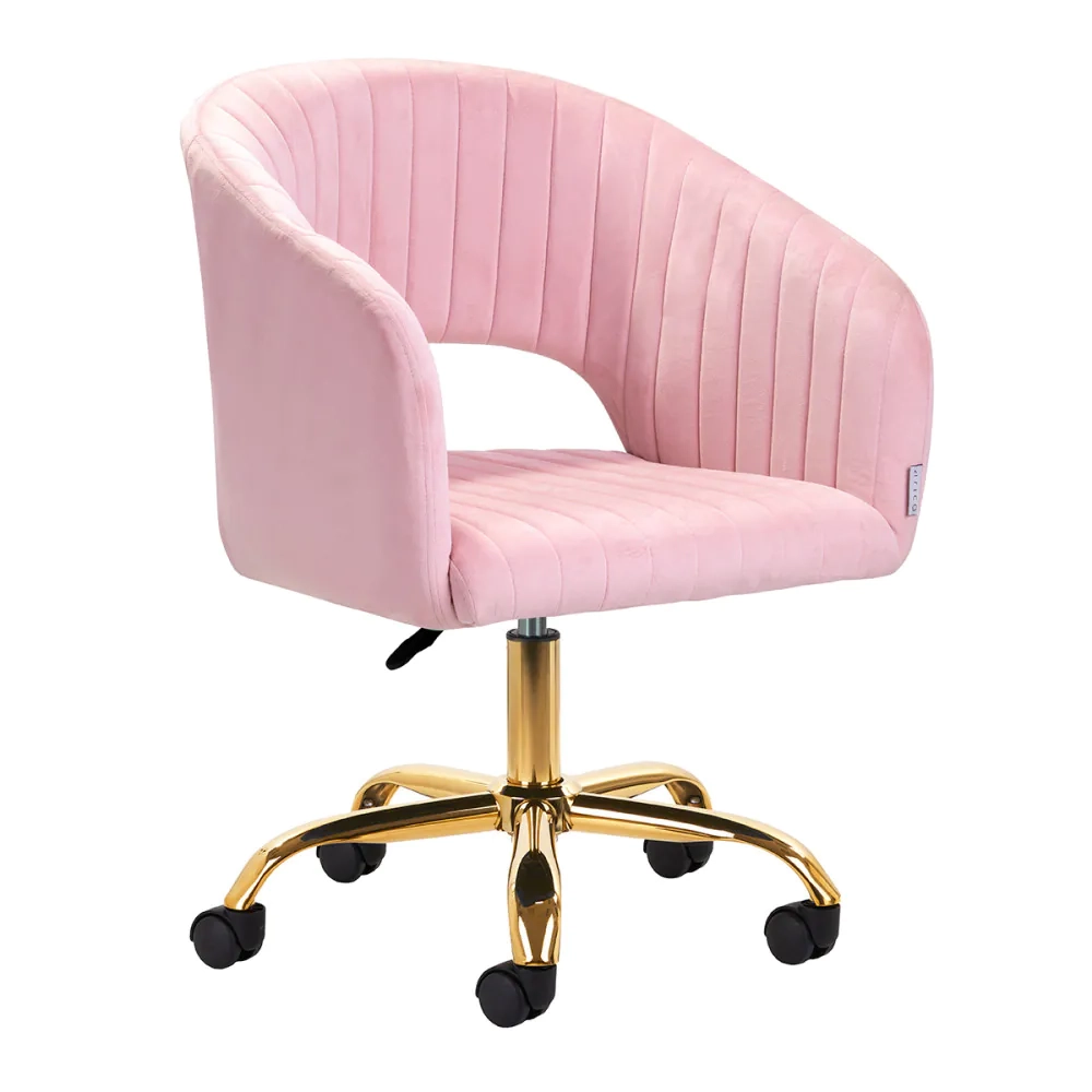 Poltroncina Girevole con Ruote per Centro Estetico, Reception e Studio Professionale - immagine 2