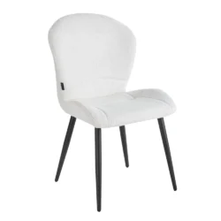 Sedia bianca Poltroncina Imbottita per Centro Estetico, Salone di Bellezza e Reception