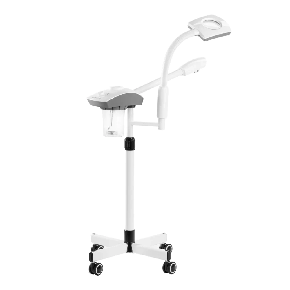 Vaporizzatore con Ozono + Lampada Lente 5X Professionale per Estetista e Centro Estetico - immagine 9