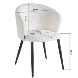 Sedia Poltroncina Imbottita per Centro Estetico, Reception e Sala d'Attesa - immagine 5