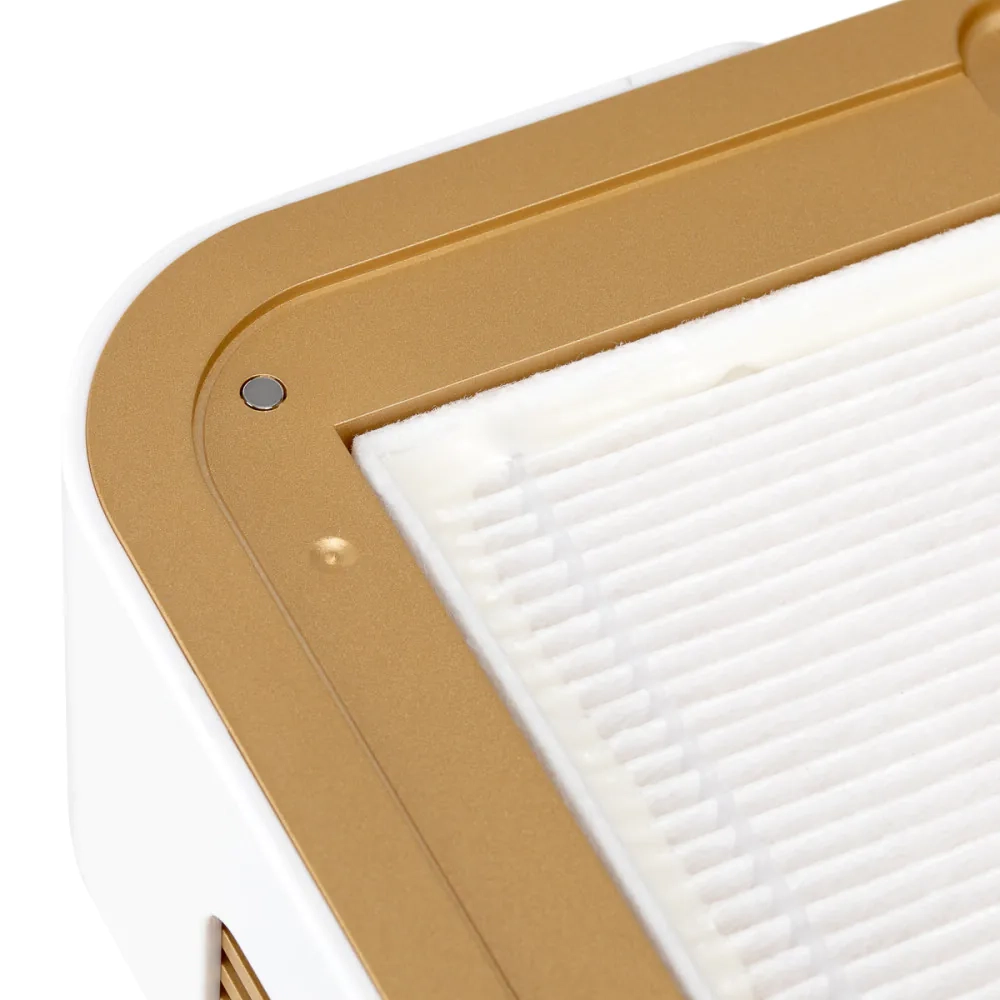 Aspiratore manicure per Unghie con Filtro HEPA per estetista centro estetico Momo P30 Oro - immagine 6