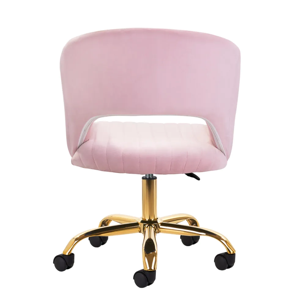 Poltroncina Girevole con Ruote per Centro Estetico, Reception e Studio Professionale - immagine 6