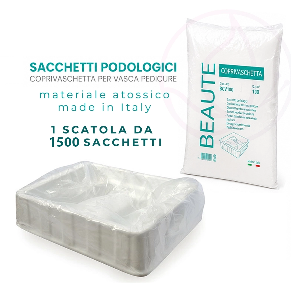 buste sacchetto podologico 1500 pezzi centro estetico ingrosso