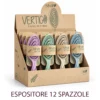 Espositore da Banco Verigo Nhair con 12 Spazzole Ecosostenibili – 4 Colori