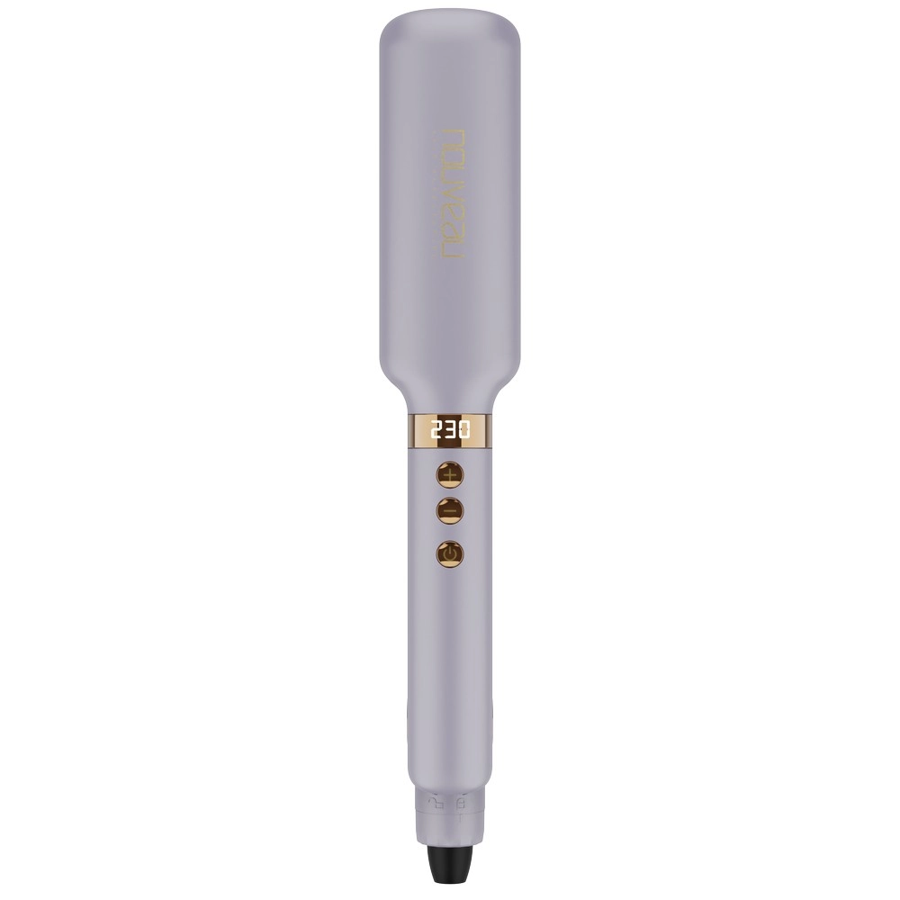 Piastra Professionale per Capelli Zephir NOUVEAU Velvet Touch Max Piastre Larghe in Ceramica 43 mm, Display Digitale 230°C - immagine 2