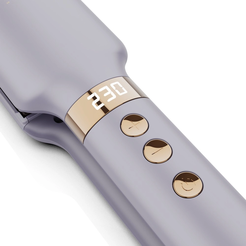 Piastra Professionale per Capelli Zephir NOUVEAU Velvet Touch Max Piastre Larghe in Ceramica 43 mm, Display Digitale 230°C - immagine 3