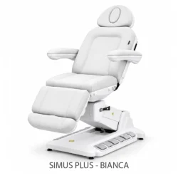 POLTRONA ELETTRICA SIMUS + WEELKO BIANCA