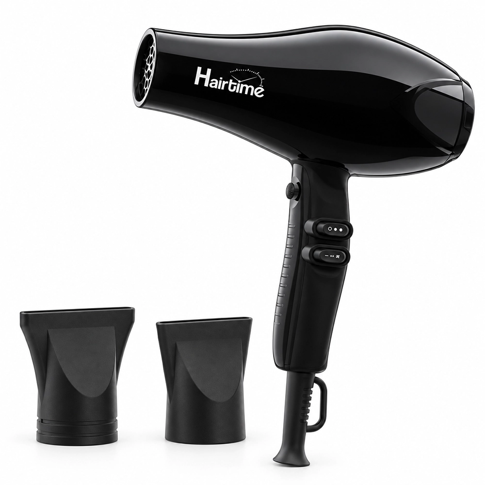 Phon Asciugacapelli Professionale HAIRTIME TURBO 4500 2100W – Motore AC, Silenzioso e Leggero professionale
