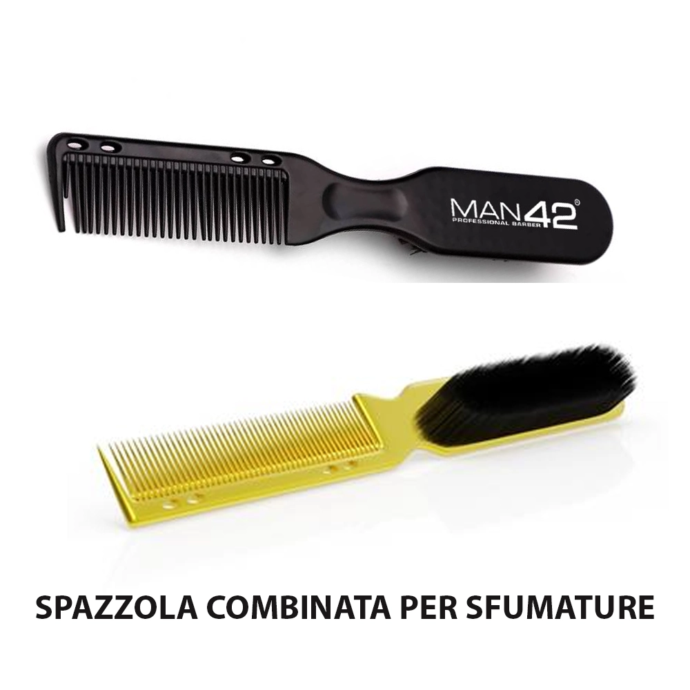 SPAZZOLA COMBINATA PER SFUMATURE