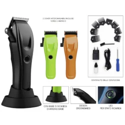Alternative view of Tagliacapelli Professionale 8000 RPM con 8 Rialzi e Cover Intercambiabili CLIPPER HANDY MAN42