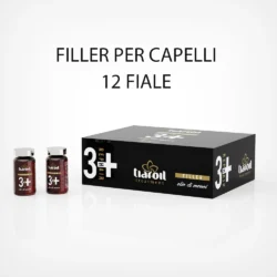 Tiaroil + Filler Bright Pro Hair 12 Fiale da 10 ml Ricostruttore Capelli con Monoi, Maracuja e Proteine della Seta