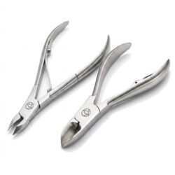 Set tronchesi per manicure e pedicure professionali in acciaio Tuttoperlestetica