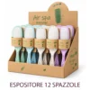 espositore 12 spazzole per capelli air spa