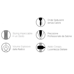 Espositore 12 Spazzole CURLO – 4 Colori per Ricci, Volume e Styling Senza Calore - immagine 5