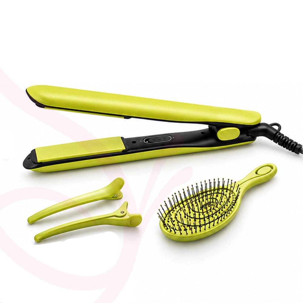 Piastra Professionale ROUND & SLEEK 230°C – 4 Colori con Spazzola Vertigo e Clip Coordinate - immagine 2