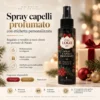 spray capelli profumato con logo personalizzato