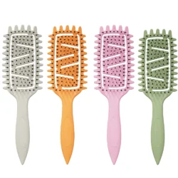 Espositore 12 Spazzole CURLO – 4 Colori per Ricci, Volume e Styling Senza Calore - immagine 2