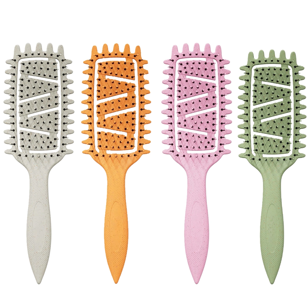 Espositore 12 Spazzole CURLO – 4 Colori per Ricci, Volume e Styling Senza Calore - immagine 2