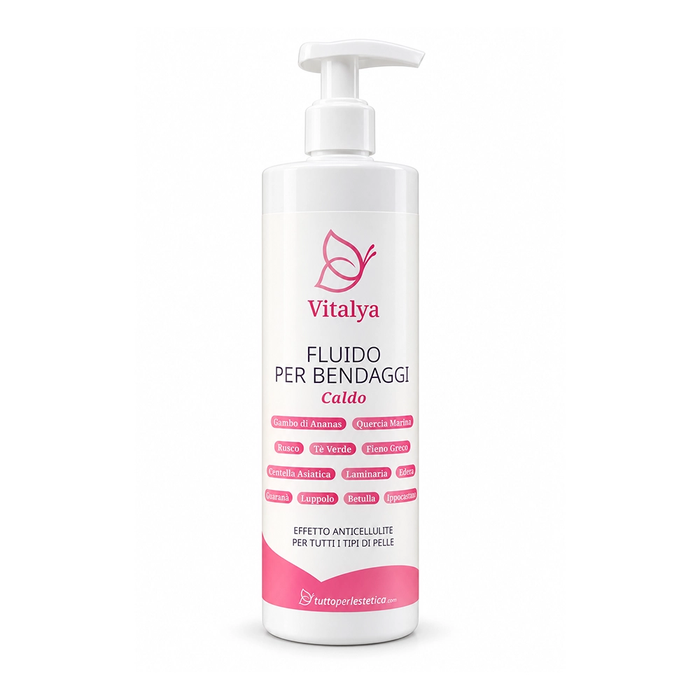 Fluido per Bendaggi Caldo Vitalya da 500 ml tuttoperlestetica