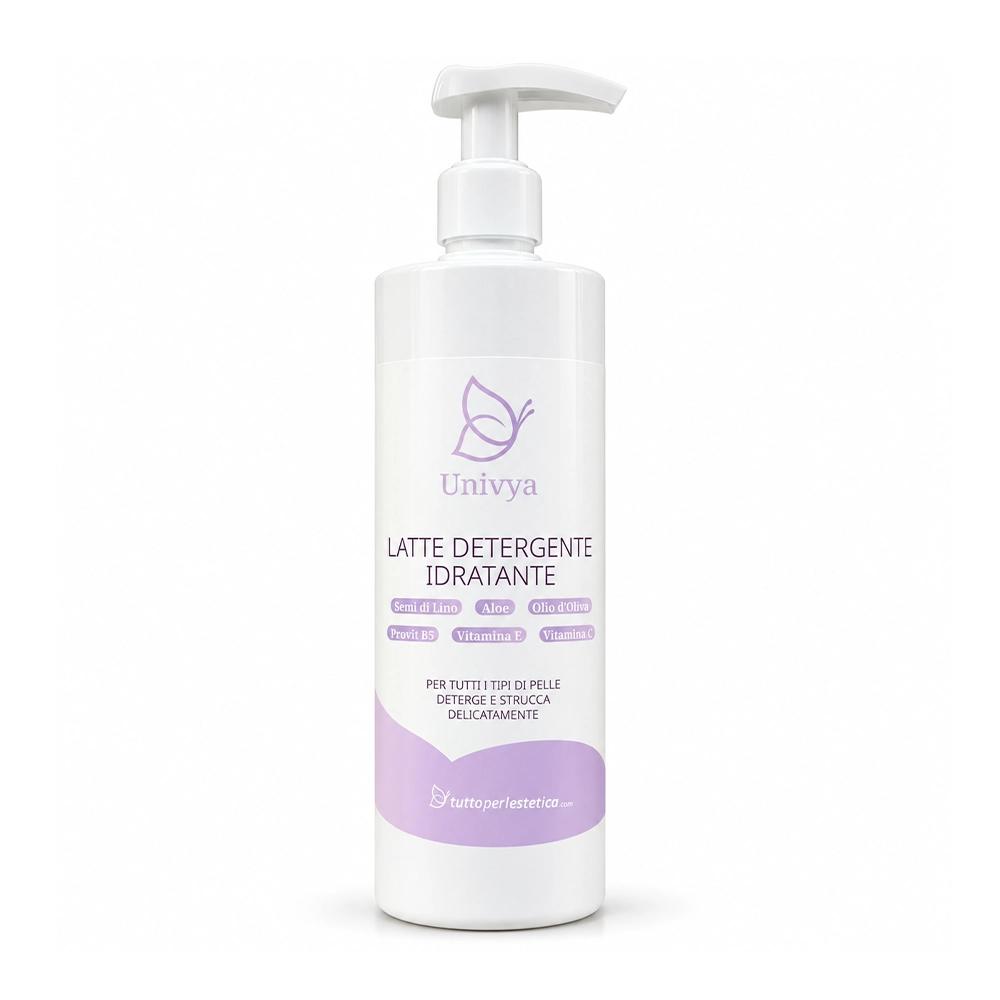 Latte Detergente Idratante Univya Tuttoperlestetica da 500 m