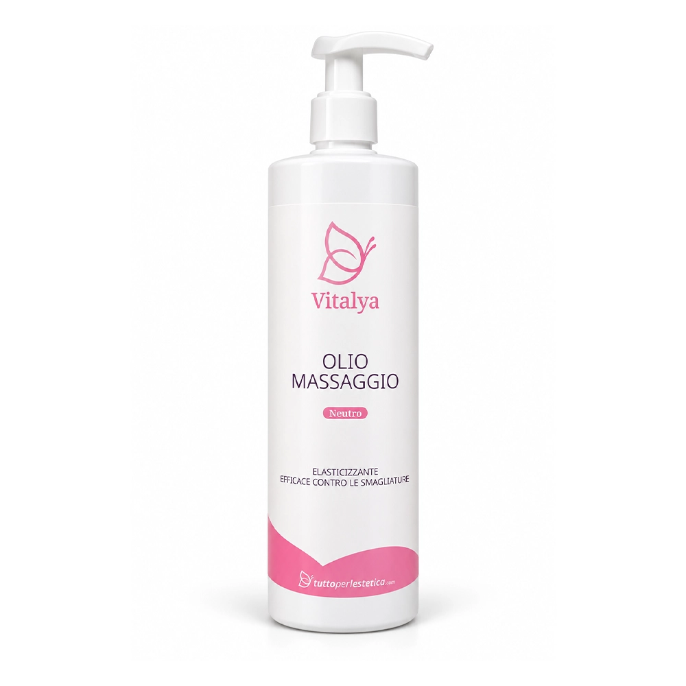 Olio Massaggio Neutro Vitalya da 500 ml di tuttoperlestetica