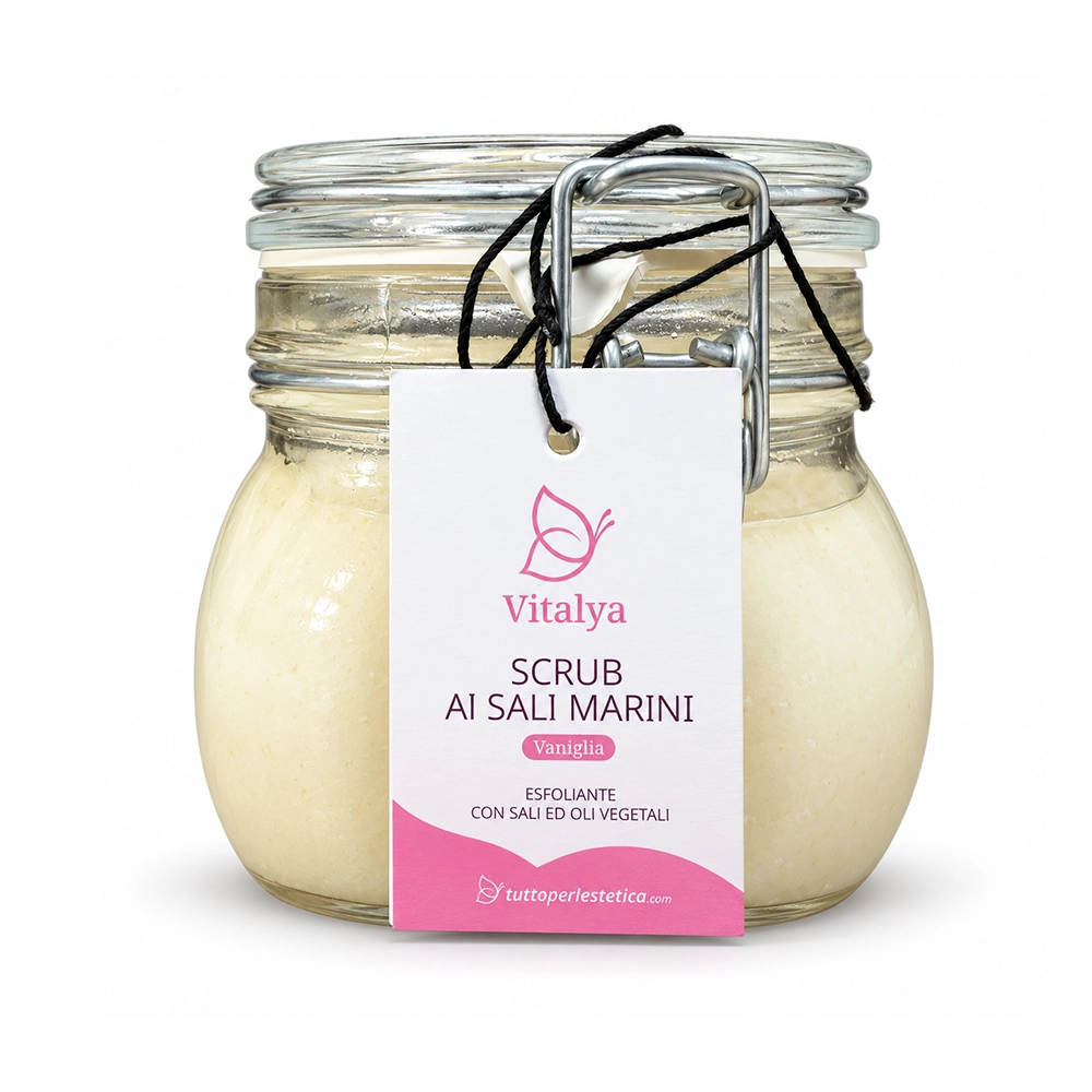 Scrub ai Sali Marini alla Vaniglia Vitalya di tuttoperlestetica