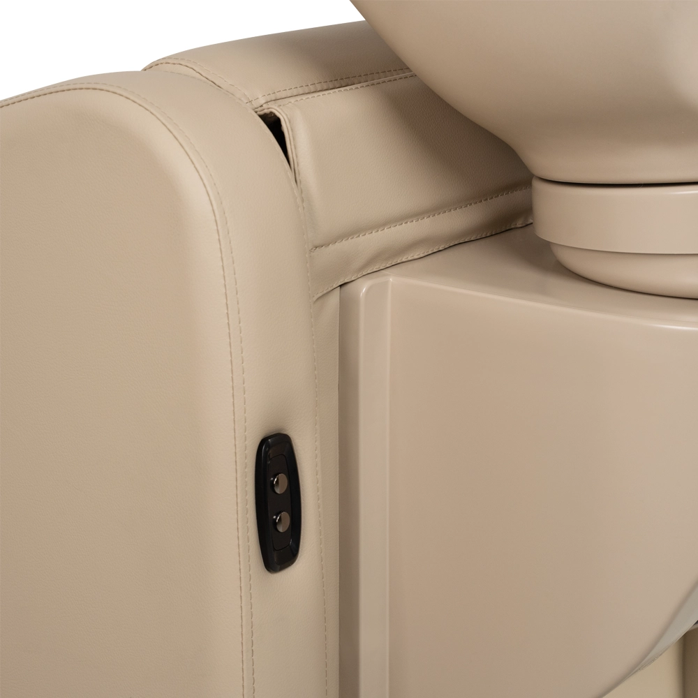 Lavatesta Professionale per parrucchiere Velaris colore Beige con Vasca Beige – 4 Versioni Disponibili - immagine 11