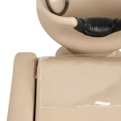 Lavatesta Professionale per parrucchiere Velaris colore Beige con Vasca Beige – 4 Versioni Disponibili - immagine 10