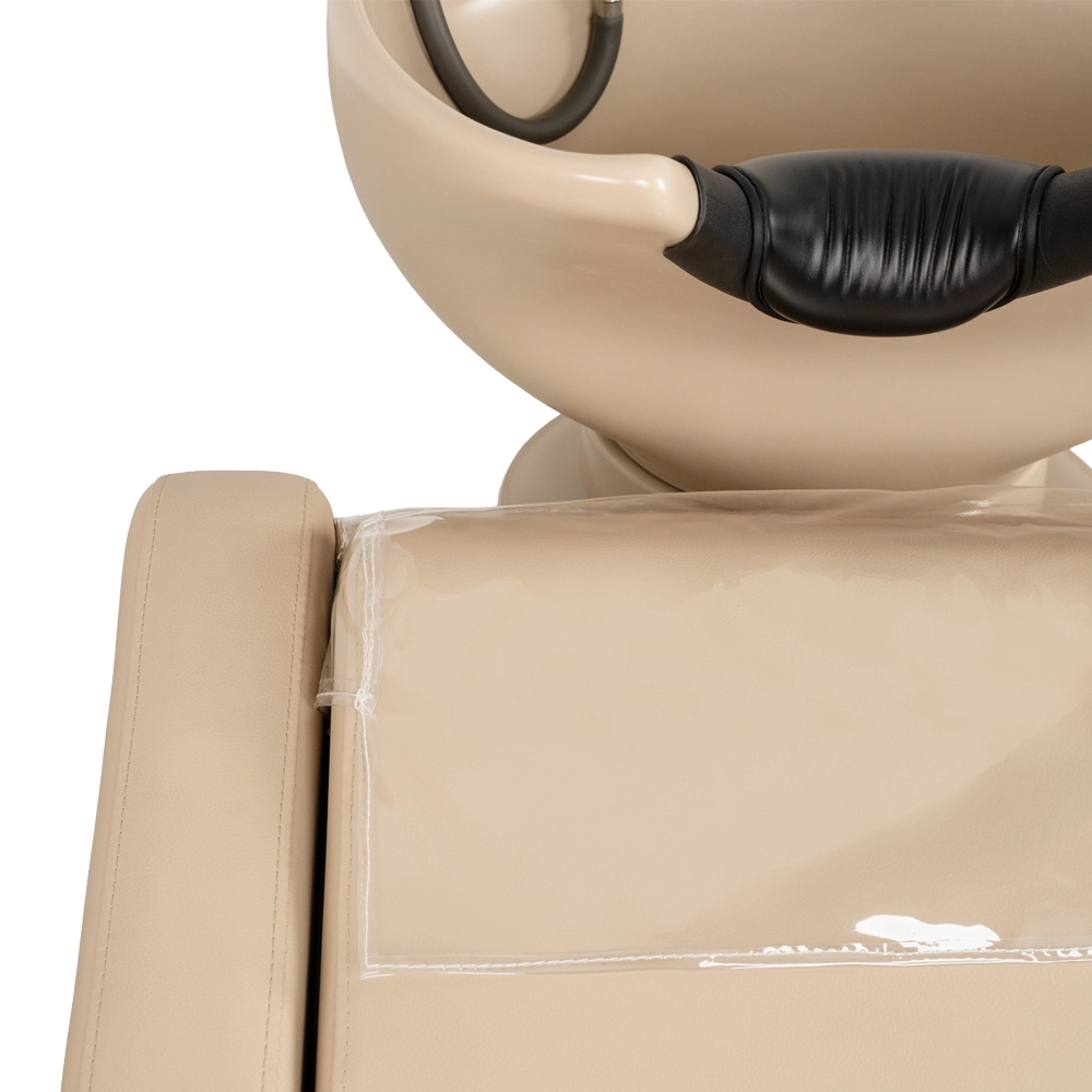 Lavatesta Professionale per parrucchiere Velaris colore Beige con Vasca Beige – 4 Versioni Disponibili - immagine 10