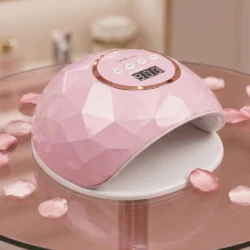 Alternative view of Lampada UV LED 48W Diamond Melcap per Unghie Gel e Semipermanente Rosa o Verde acqua